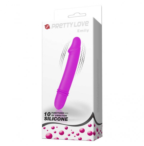 PRETTY LOVE - Emily Vibrator Stick (Battery - Purple) PRETTY LOVE - Emily Vibrator Stick (Battery - Purple)